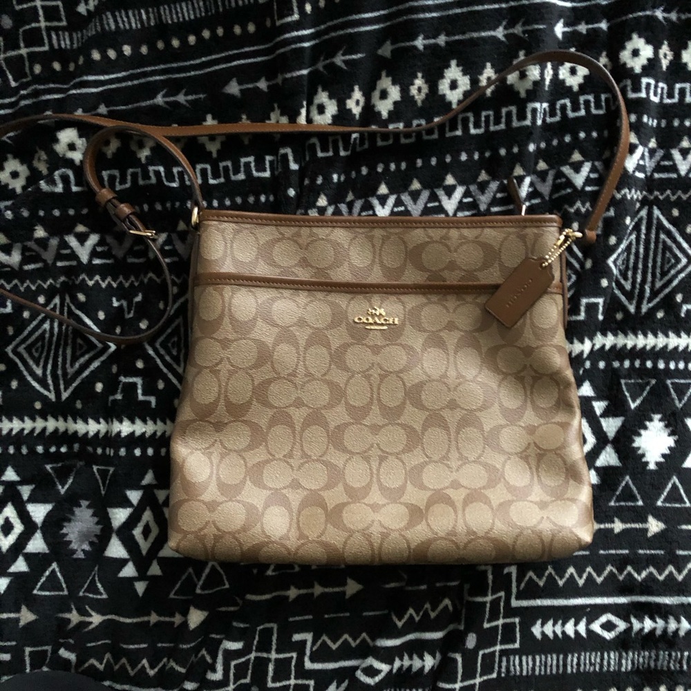 Coach file bag